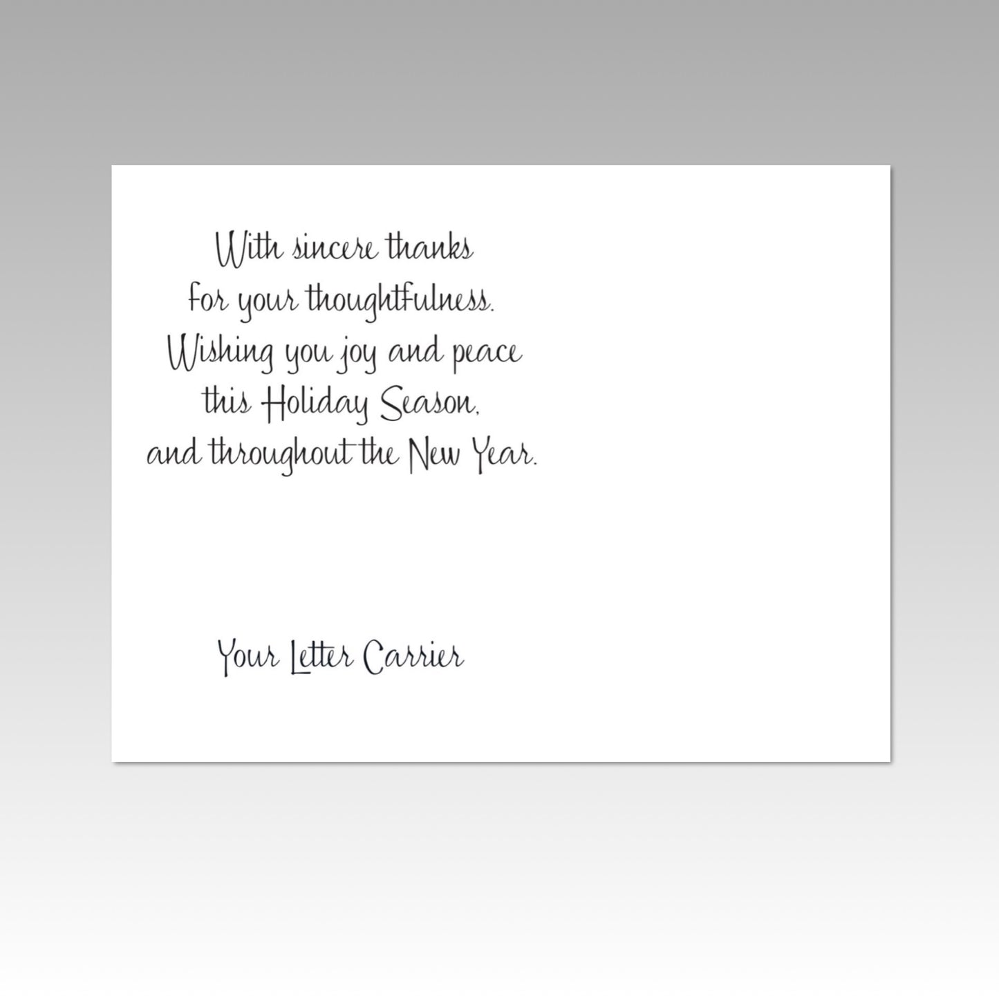 #043TY NGDV Hot Climate style, Dog Driving Mailtruck, Letter Carrier Thank You Post Cards, packs of 50 or 100 postcards,Mail Carrier,