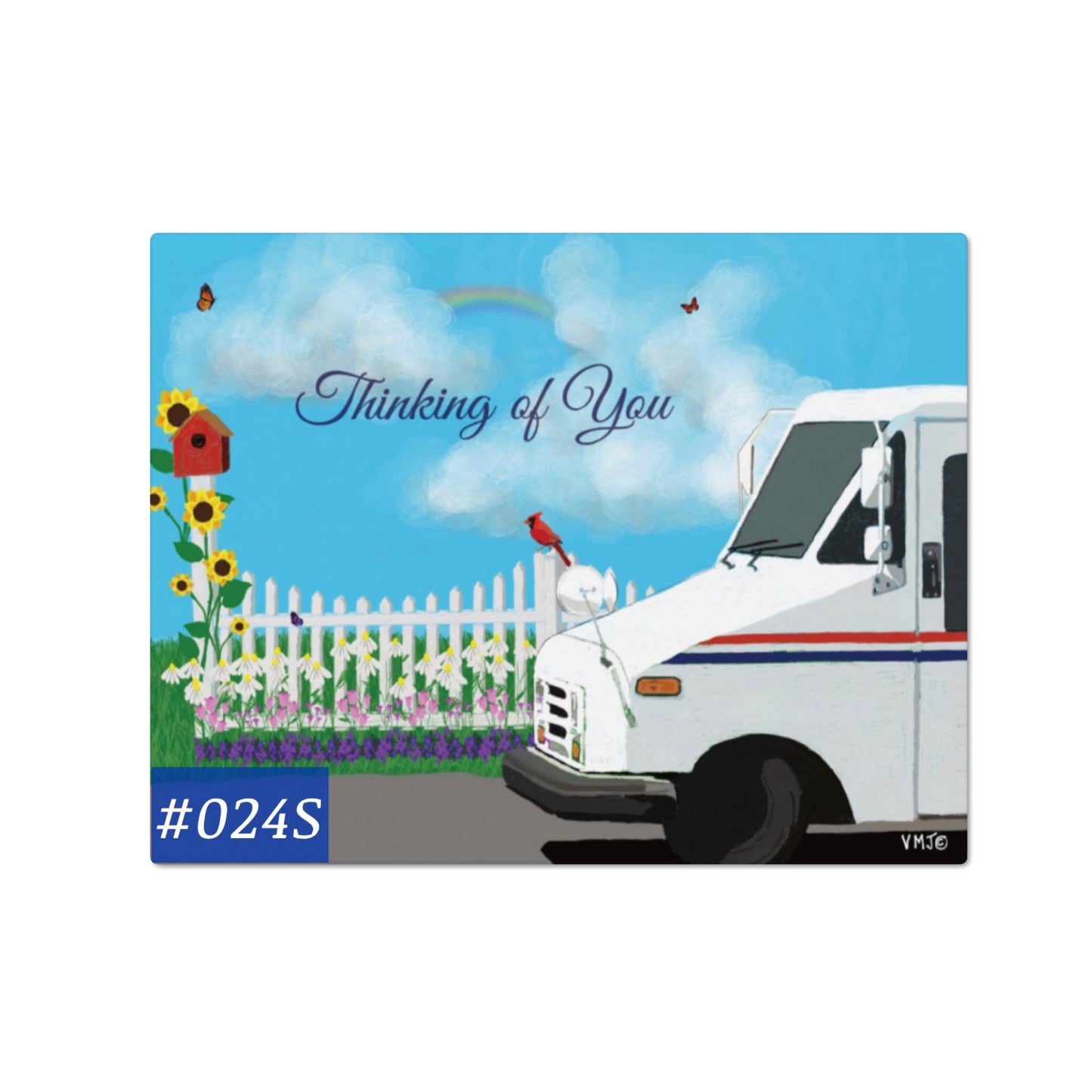 #024 Sympathy Postcards from Letter Carriers, Mail Carrier