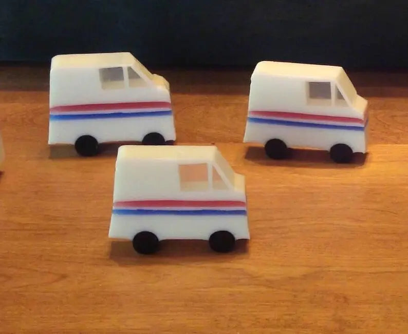 First Class Soap - Mail Truck Soap - letter carrier gift - postal worker present - mailman gift