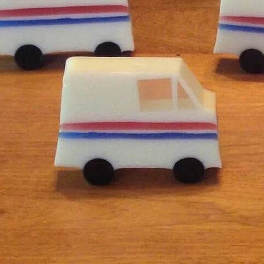 First Class Soap - Mail Truck Soap - letter carrier gift - postal worker present - mailman gift