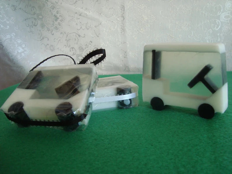 Bar for the Course, Golf Cart Soap, golfers soap, goody bag gift, unique soap